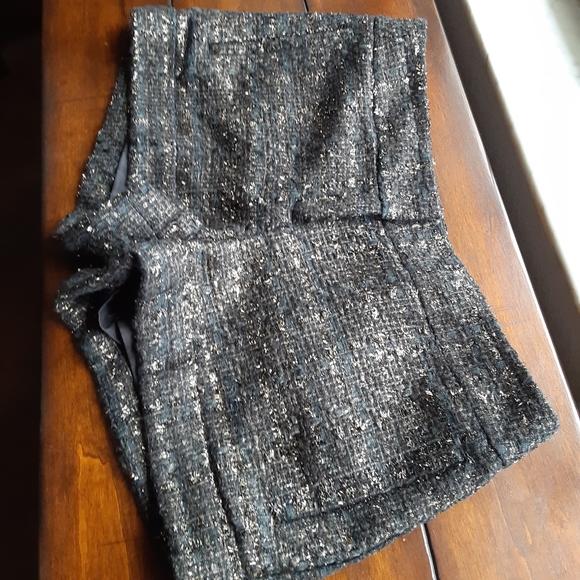 Sold!!!Express Metallic Tweed Shorts - Picture 3 of 8